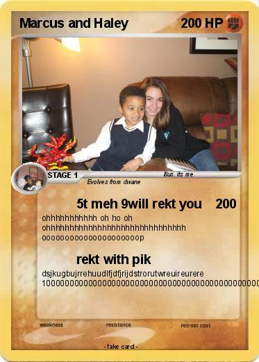 Pokemon Marcus and Haley