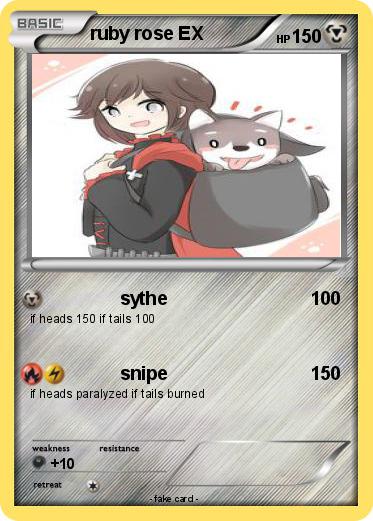 Pokemon ruby rose EX