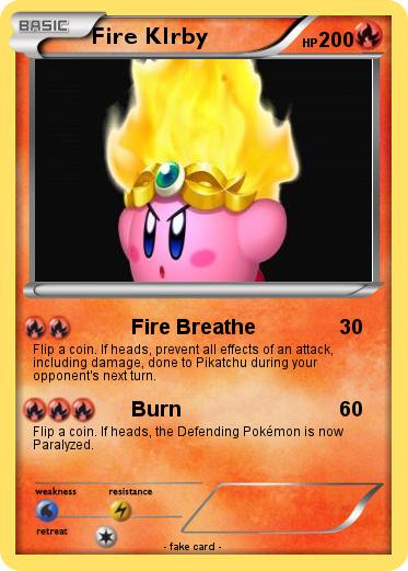 Pokemon Fire KIrby