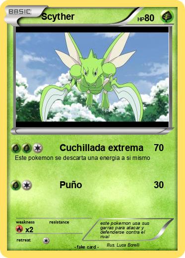 Pokemon Scyther