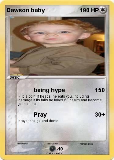 Pokemon Dawson baby