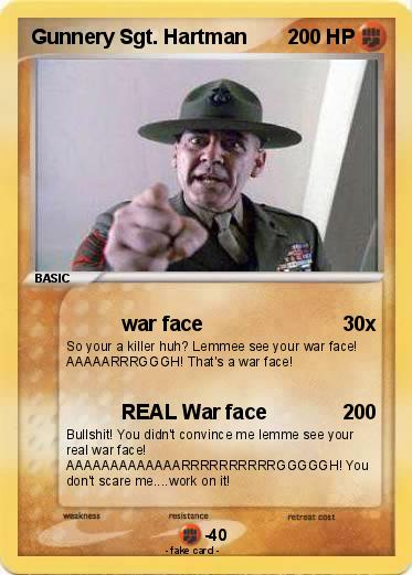 Pokemon Gunnery Sgt. Hartman
