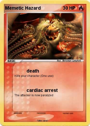 Pokemon Memetic Hazard
