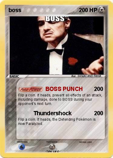 Pokemon boss