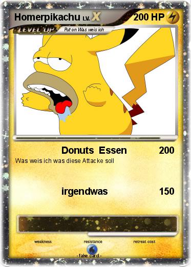 Pokemon Homerpikachu