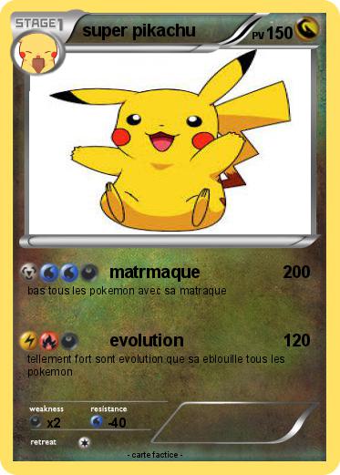 Pokemon super pikachu