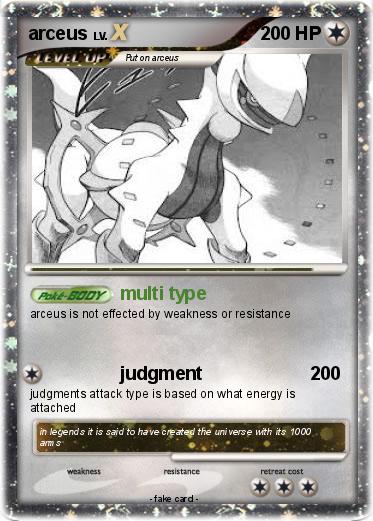 Pokemon arceus