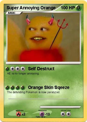 Pokemon Super Annoying Orange