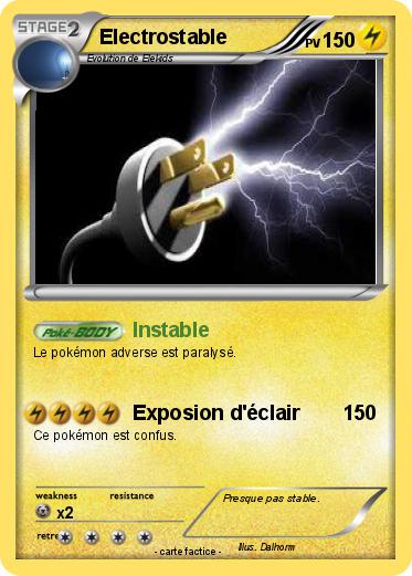 Pokemon Electrostable