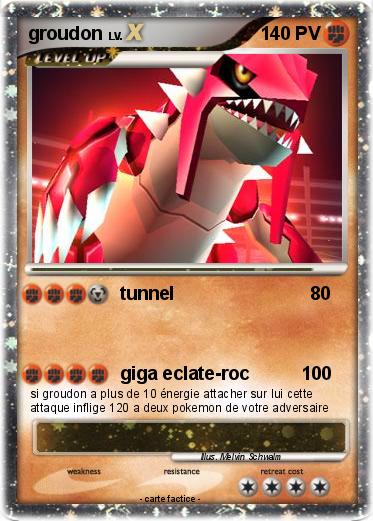 Pokemon groudon
