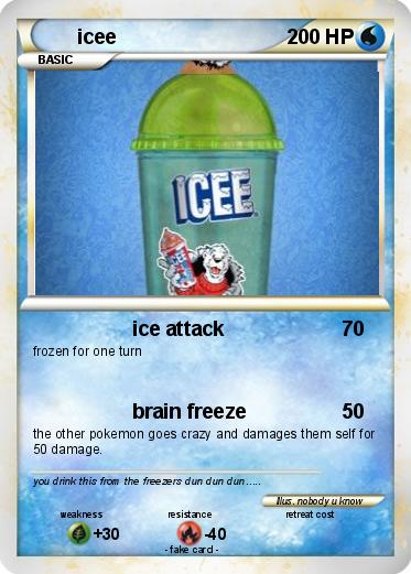 Pokemon icee