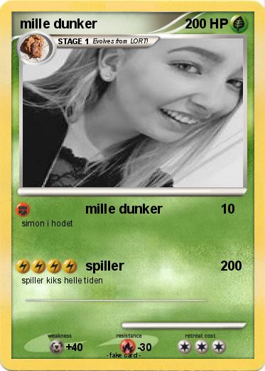 Pokemon mille dunker
