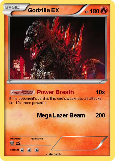 Pokemon Godzilla EX