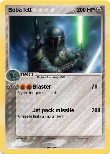 Pokemon Boba fett