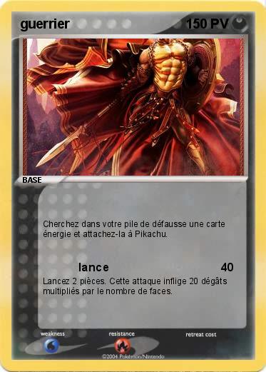 Pokemon guerrier