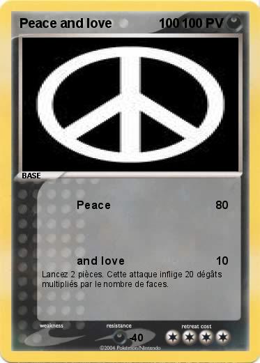 Pokemon Peace and love             100