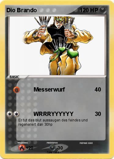 Pokemon Dio Brando