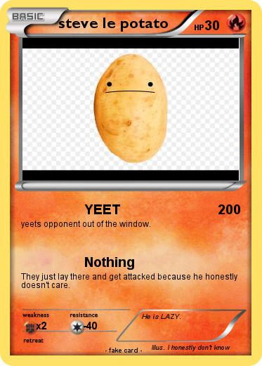 Pokemon steve le potato
