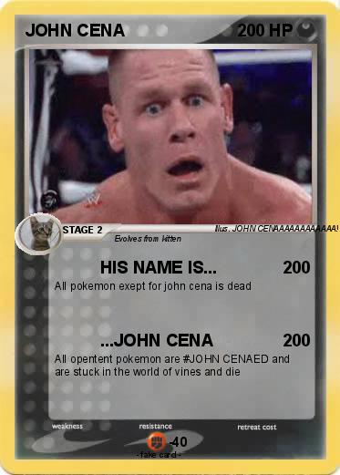 Pokemon JOHN CENA