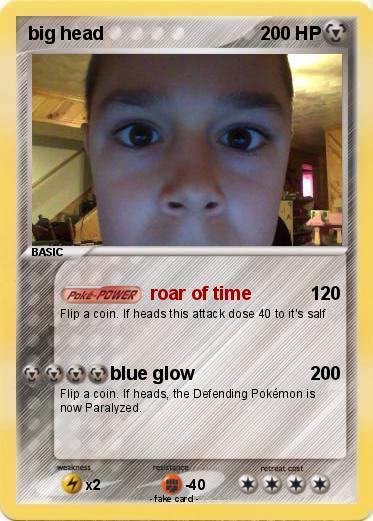 Pokemon big head