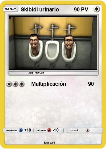 Pokemon Skibidi urinario