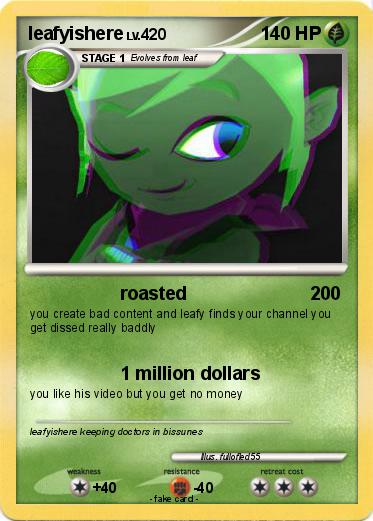 Pokemon leafyishere