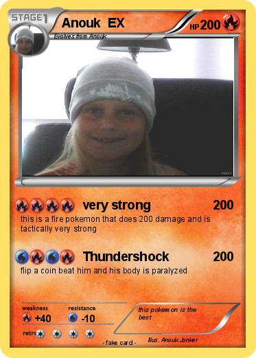 Pokemon Anouk  EX