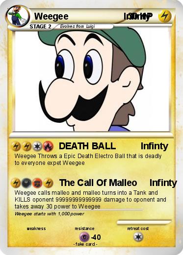 Pokemon Weegee                      Infinty