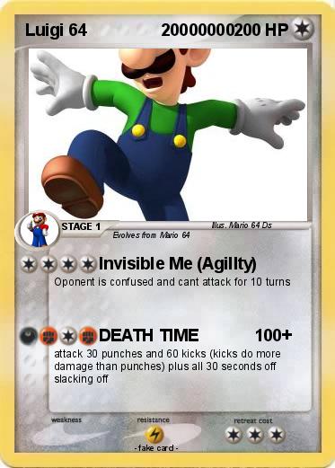 Pokemon Luigi 64                20000000