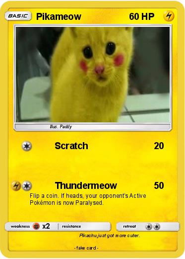 Pokemon Pikameow