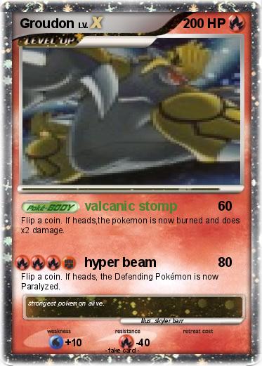 Pokemon Groudon