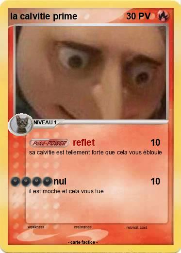 Pokemon la calvitie prime