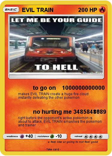 Pokemon EVIL TRAIN