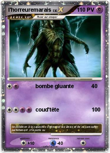 Pokemon l'horreuremarais