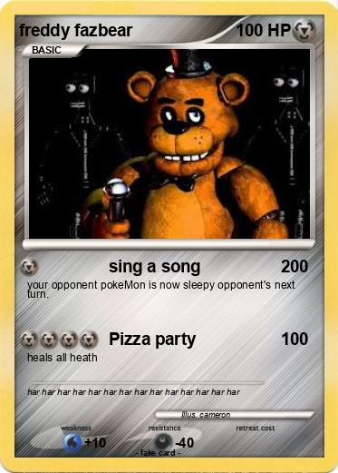 Pokemon freddy fazbear