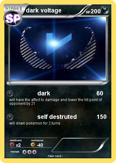 Pokemon dark voltage