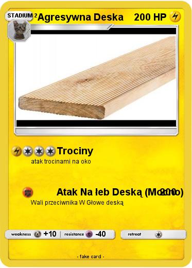 Pokemon Agresywna Deska
