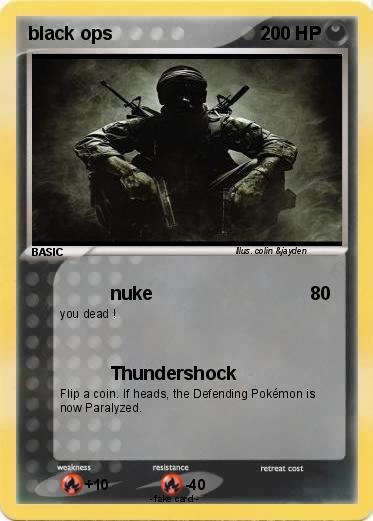 Pokemon black ops