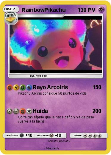 Pokemon RainbowPikachu