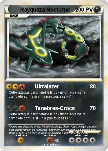 Pokemon Rayquaza Nocturne