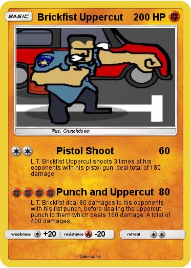 Pokemon Brickfist Uppercut