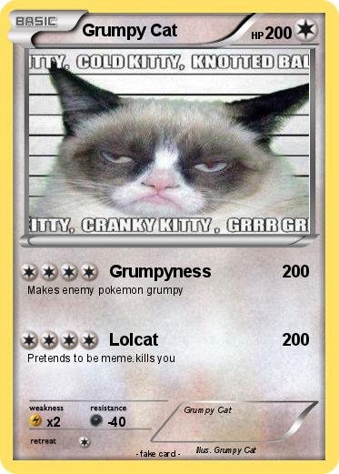 Pokemon Grumpy Cat
