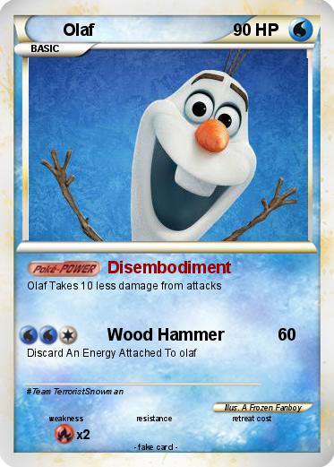 Pokemon Olaf