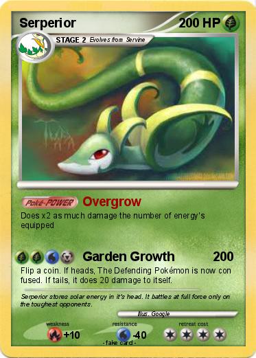 Pokemon Serperior