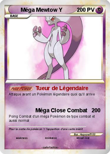 Pokemon Méga Mewtow Y