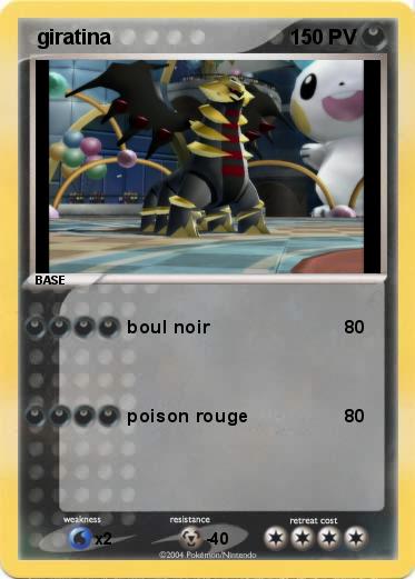 Pokemon  giratina