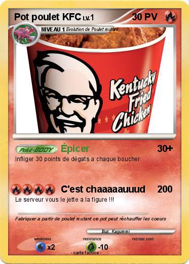 Pokemon Pot poulet KFC