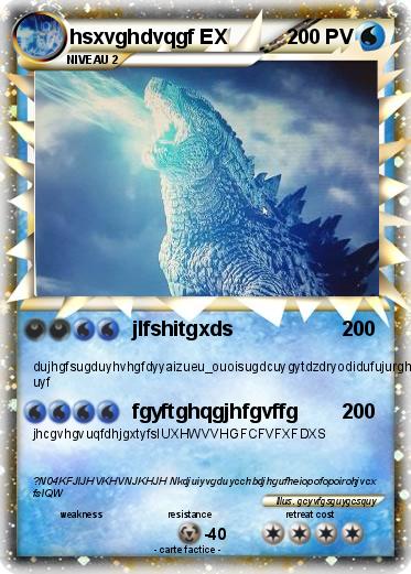 Pokemon hsxvghdvqgf EX
