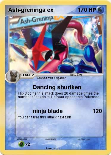 Pokemon Ash-greninga ex