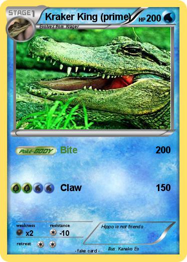 Pokemon Kraker King (prime)